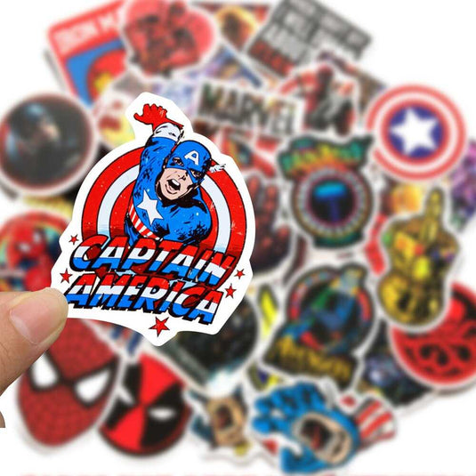 Disney Marvel Avengers Stickers - Perfect for Any Fan-GraffitiWallArt