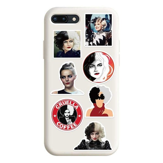 Disney Movie Cruella Stickers-GraffitiWallArt