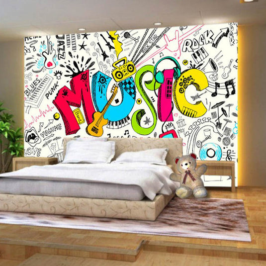 DJ Music Wallpaper: Find the Perfect Melodies-GraffitiWallArt