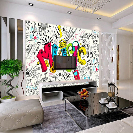 DJ Music Wallpaper: Find the Perfect Melodies-GraffitiWallArt