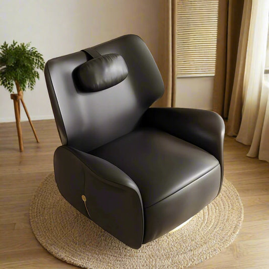 Designer Leather Recliner Chair : Luxury Comfort and Style - GraffitiWallArt