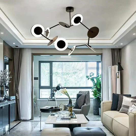 Exquisi Italian LED Light Chandelier-GraffitiWallArt