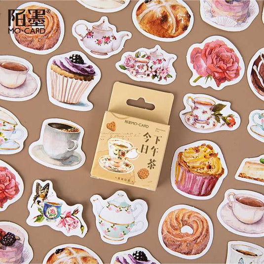 Famous Cake Dessert Drink Stickers Pack - Waterproof Bundle-GraffitiWallArt