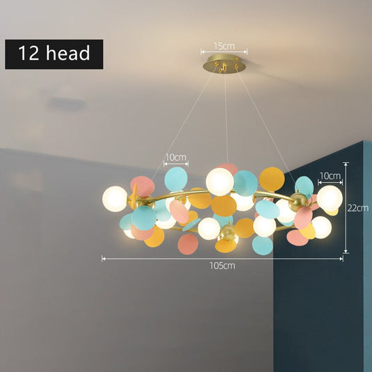 Firefly Chandelier - Illuminate your space-GraffitiWallArt