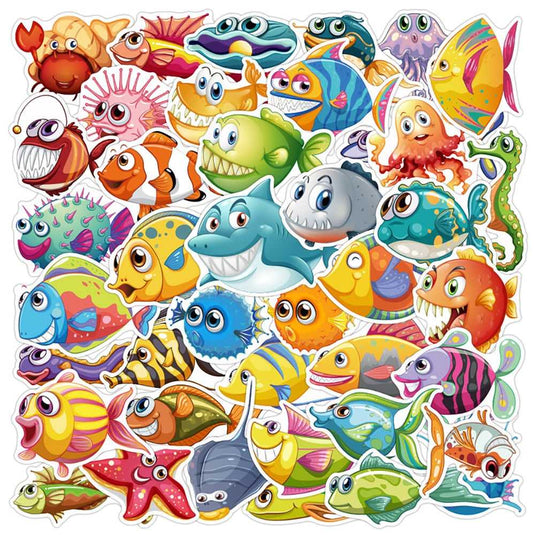 Fish Stickers: Get High-Quality Decals for Aquariums-GraffitiWallArt