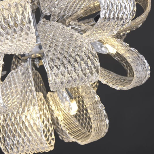 Flower Crystal LED Lighting - Crystal Chandelier-GraffitiWallArt