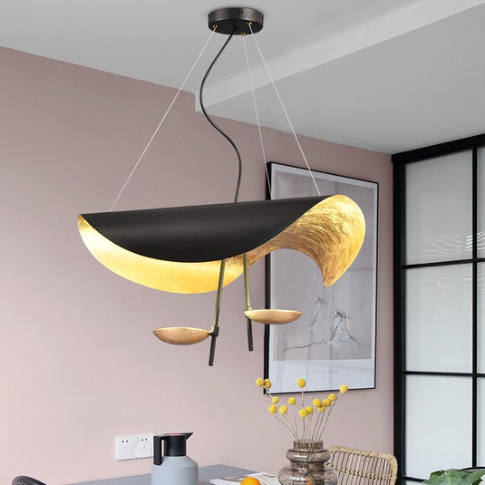 Flying Saucer Manta Pendant Lamp-GraffitiWallArt