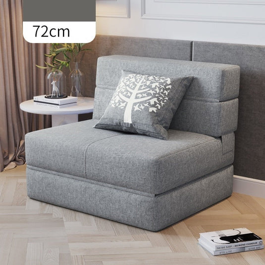 Foldable Sofa: Lazy Recliner Sofa Dual-Use Lazy Sofa Bed-GraffitiWallArt