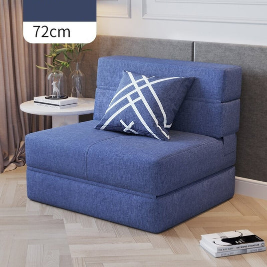 Foldable Sofa: Lazy Recliner Sofa Dual-Use Lazy Sofa Bed-GraffitiWallArt