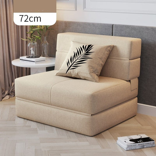 Foldable Sofa: Lazy Recliner Sofa Dual-Use Lazy Sofa Bed-GraffitiWallArt