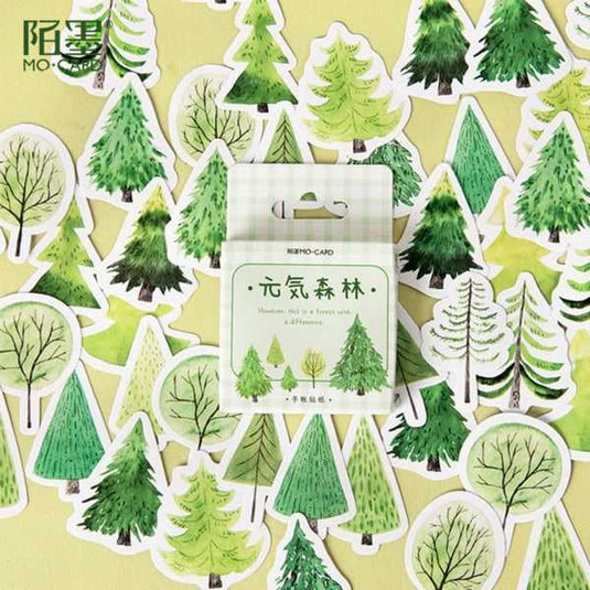 Forest Animals Stickers Pack: A Fun Variety for Kids-GraffitiWallArt