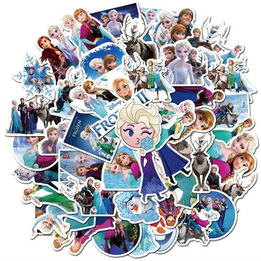 Frozen Stickers Pack | High-Quality Frozen-themed Stickers-GraffitiWallArt