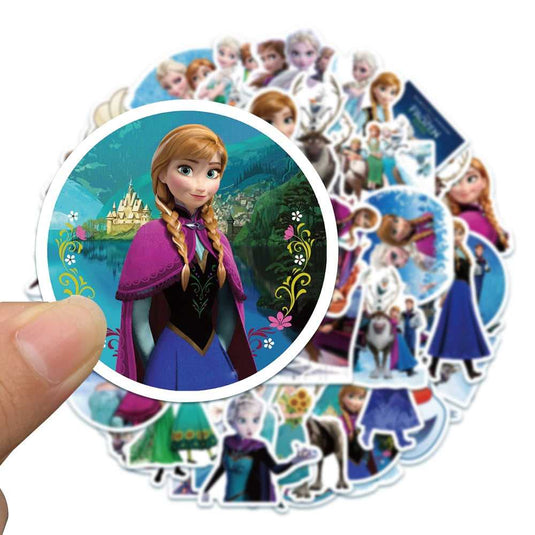 Frozen Stickers Pack | High-Quality Frozen-themed Stickers-GraffitiWallArt