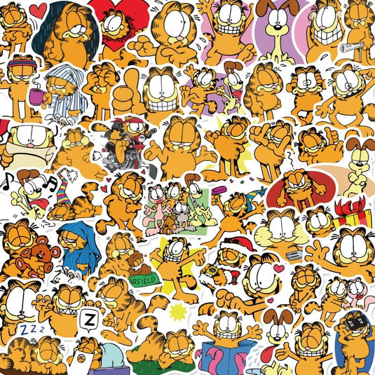 Garfield Sticker Pack - Famous and Waterproof Bundle Stickers-GraffitiWallArt