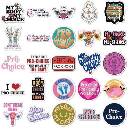 Girl power Stickers: Empowering Feminist Art-GraffitiWallArt