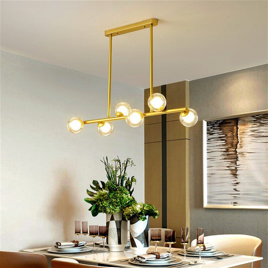 Glass Balls Chandelier: Find Exquisite Lighting Fixtures-GraffitiWallArt