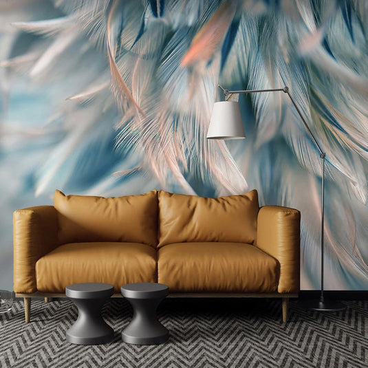 Glaze the leaf Wallpaper Murals - Transform Your Space-GraffitiWallArt