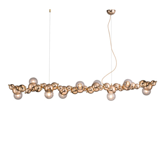 Globes Lustre Chandelier: Elegant and Radiant Lighting-GraffitiWallArt