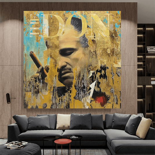 Godfather The Don Canvas Wall Art-GraffitiWallArt