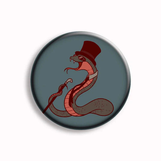 Good Omens Pin Badges-GraffitiWallArt