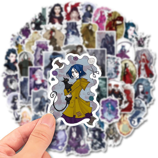 Gothic Anime Princess Stickers Bundle - Famous Pack Waterproof-GraffitiWallArt