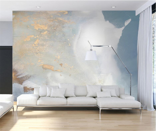 Grey Marble Wallpaper Mural – Transform Your Space-GraffitiWallArt