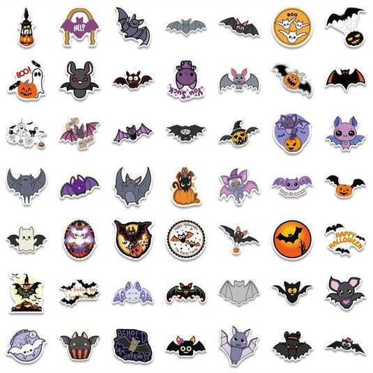 Halloween Stickers: Spooky Decorations for All Ages-GraffitiWallArt