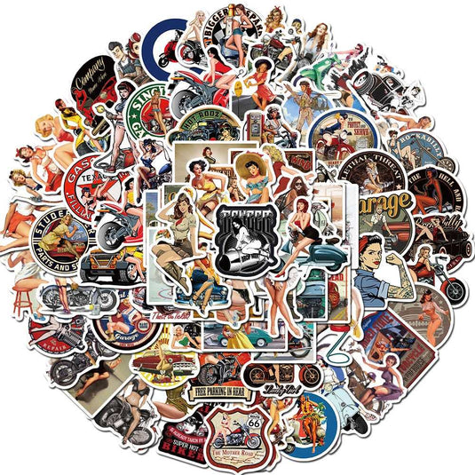 Harley Davidson Stickers: Authentic Decals for Enthusiasts-GraffitiWallArt