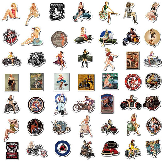 Harley Davidson Stickers: Authentic Decals for Enthusiasts-GraffitiWallArt