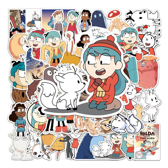 Hilda Sticker Pack Collection-GraffitiWallArt