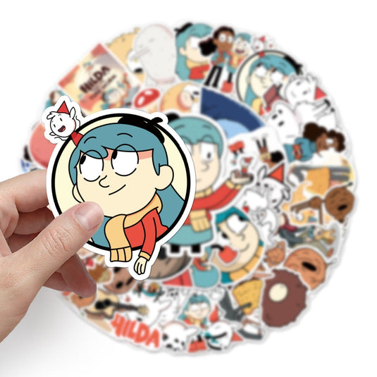 Hilda Sticker Pack Collection-GraffitiWallArt