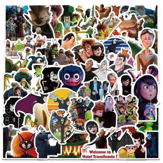 Hotel Transylvania Stickers Pack - Famous Bundle Waterproof-GraffitiWallArt