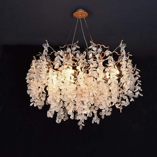 Iron Art Chandelier: Exquisite Design and Craftsmanship-GraffitiWallArt