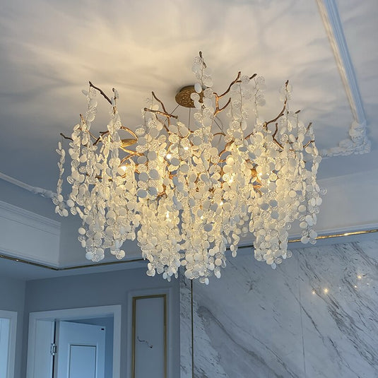 Iron Art Chandelier: Exquisite Design and Craftsmanship-GraffitiWallArt