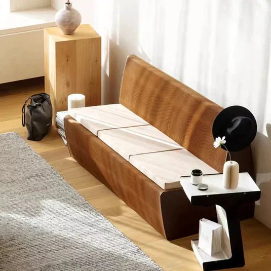 Italian Designer Bendable Sofa Bench for Living Room-GraffitiWallArt