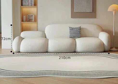 Italian Designer Sectional Sofa Set-GraffitiWallArt