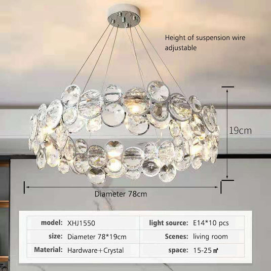 K9 Crystal ChandelierK9 Crystal Chandelier: Dazzling Elegance for Your Space-GraffitiWallArt