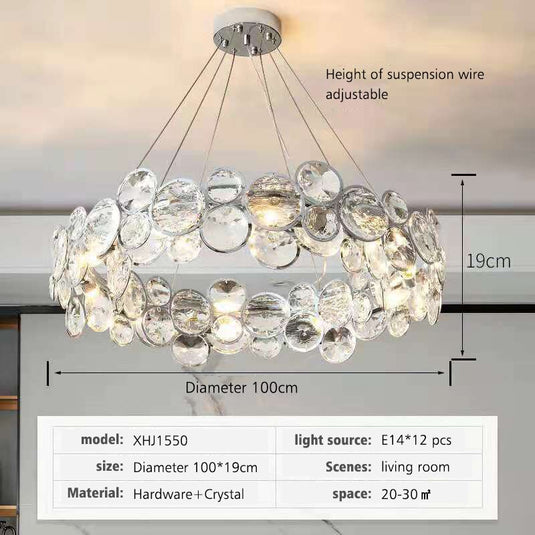 K9 Crystal ChandelierK9 Crystal Chandelier: Dazzling Elegance for Your Space-GraffitiWallArt