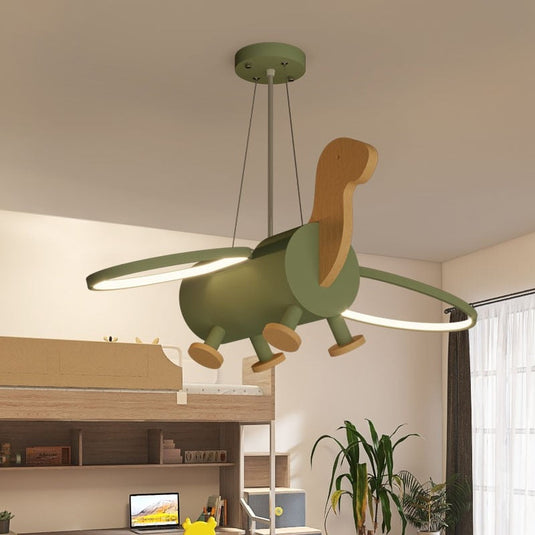 Kids Dinosaur Ceiling Light - Fun Room Decor for Children-GraffitiWallArt