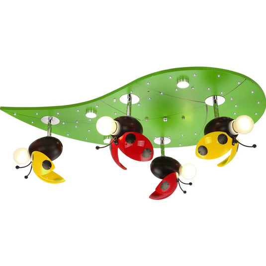 Kids Ladybug LadyBird Ceiling Light | Kids Room Decor Lights-GraffitiWallArt