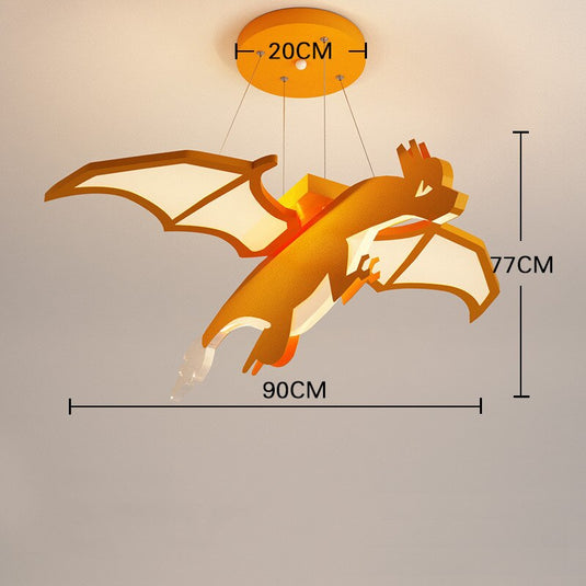 Kids Room Dino Light - Dinosaur Ceiling Chandelier Lights-GraffitiWallArt