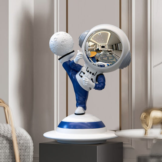 Kung Fu Astronaut Statue: Unique & Exquisite Collectible-GraffitiWallArt