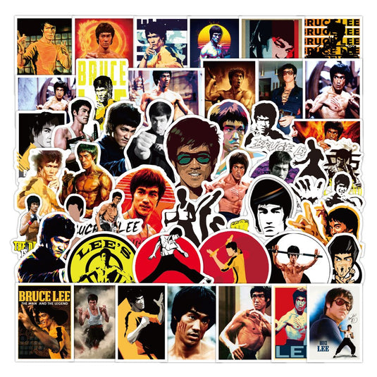 Kung Fu Stickers Pack: Martial Arts-inspired Decals-GraffitiWallArt