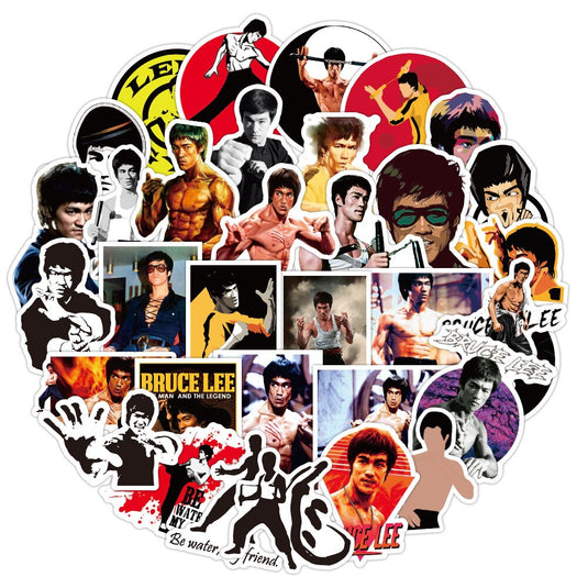 Kung Fu Stickers Pack: Martial Arts-inspired Decals-GraffitiWallArt