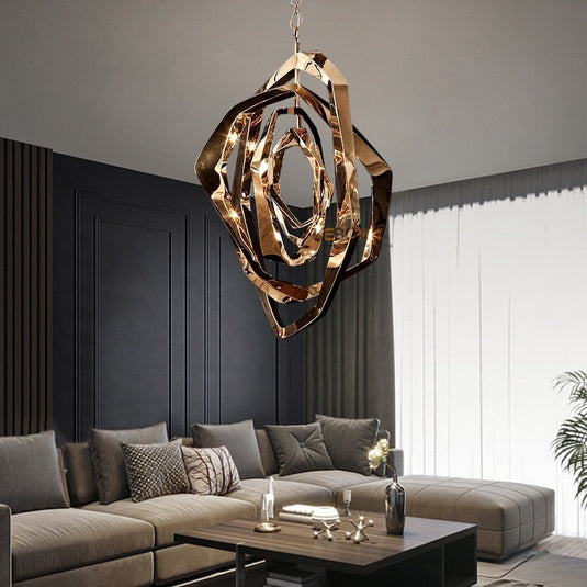 La Cage Chandelier: Exquisite Beauty for your Space-GraffitiWallArt