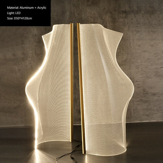 LED Acryl Floor Lamp-GraffitiWallArt