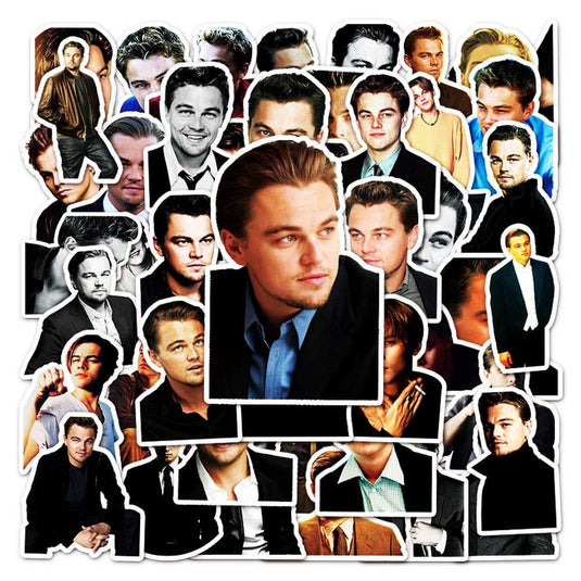 Leonardo DiCaprio Movie Star Actor Graffiti Stickers-GraffitiWallArt