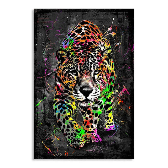 Lions Kingdom Canvas Wall Art-GraffitiWallArt