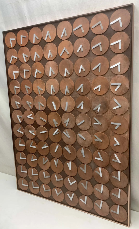 Time in Money Wood Carving Wall Art – Fusion of Art and Time