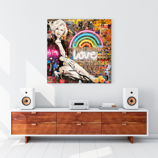 Marilyn Monroe Canvas Wall Art - Exquisite Decor Solution-GraffitiWallArt